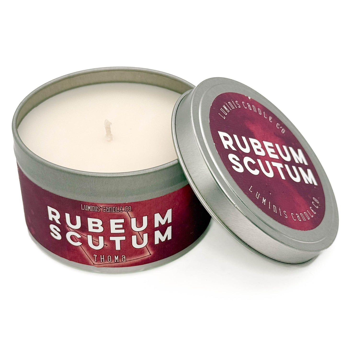 Rubeum Scutum: Thoma -- Genshin Impact Inspired Candle