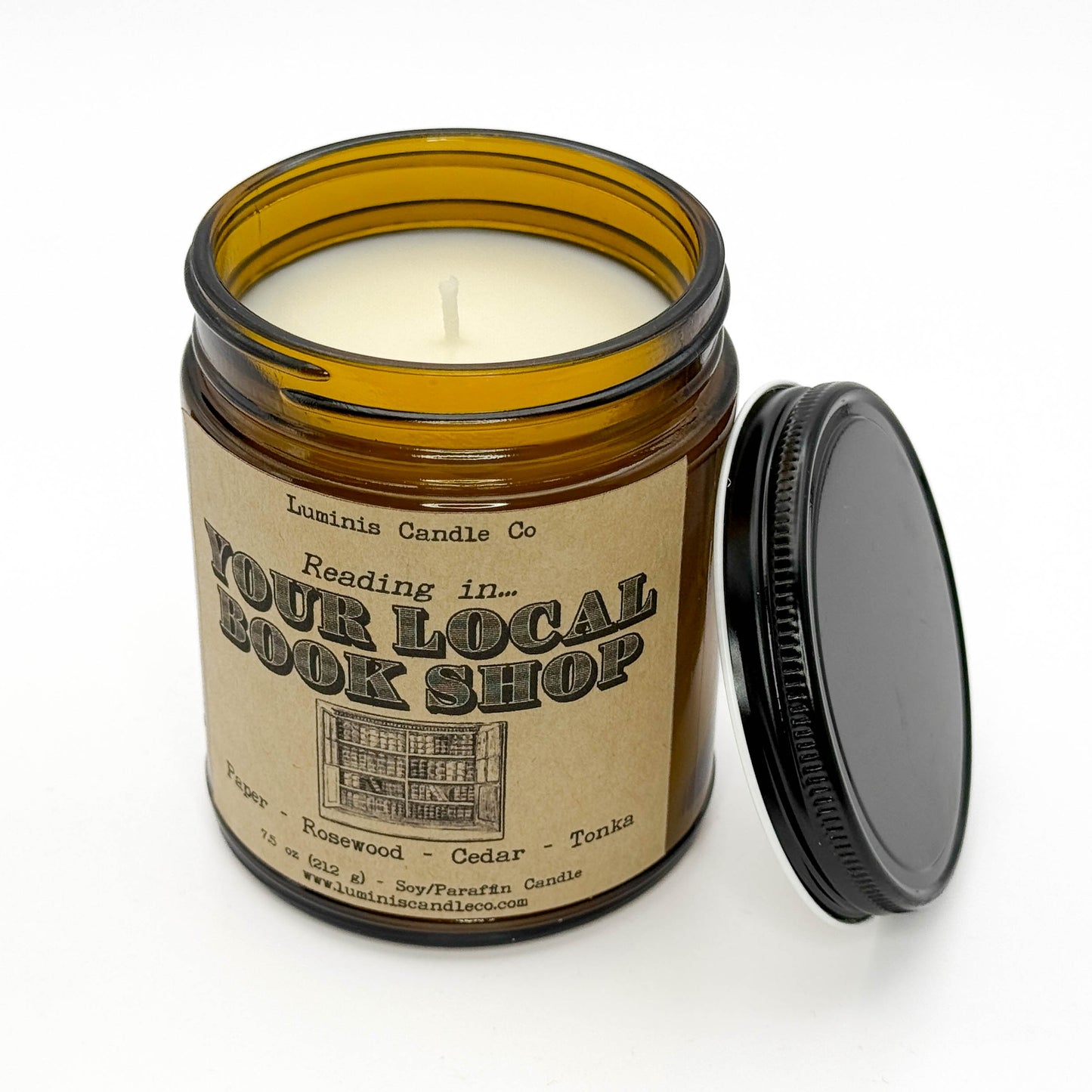 Reading Nooks: Your Local Book Shop - 7.5 oz Candle
