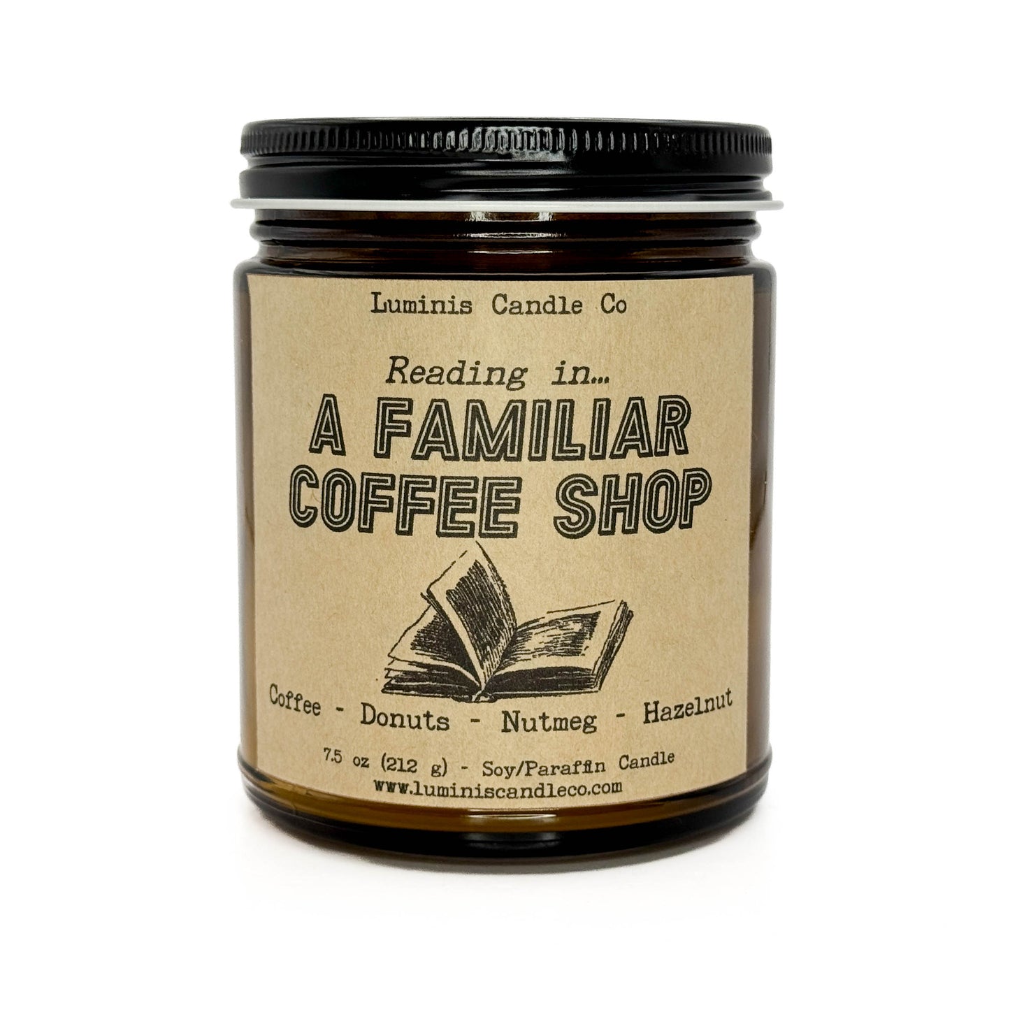 Reading Nooks: A Familiar Coffee Shop - 7.5 oz Candle