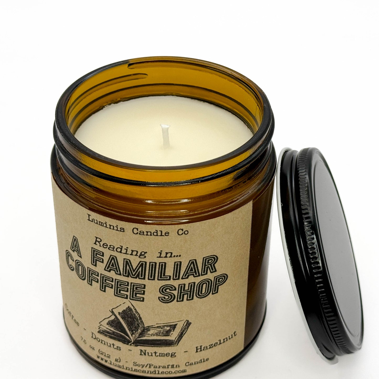 Reading Nooks: A Familiar Coffee Shop - 7.5 oz Candle