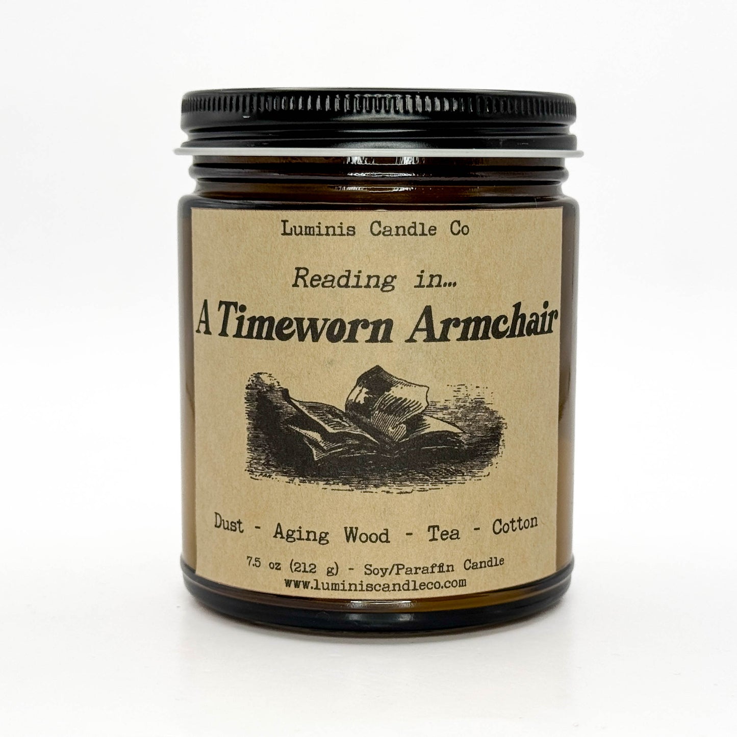 Reading Nooks: A Timeworn Armchair - 7.5 oz Candle