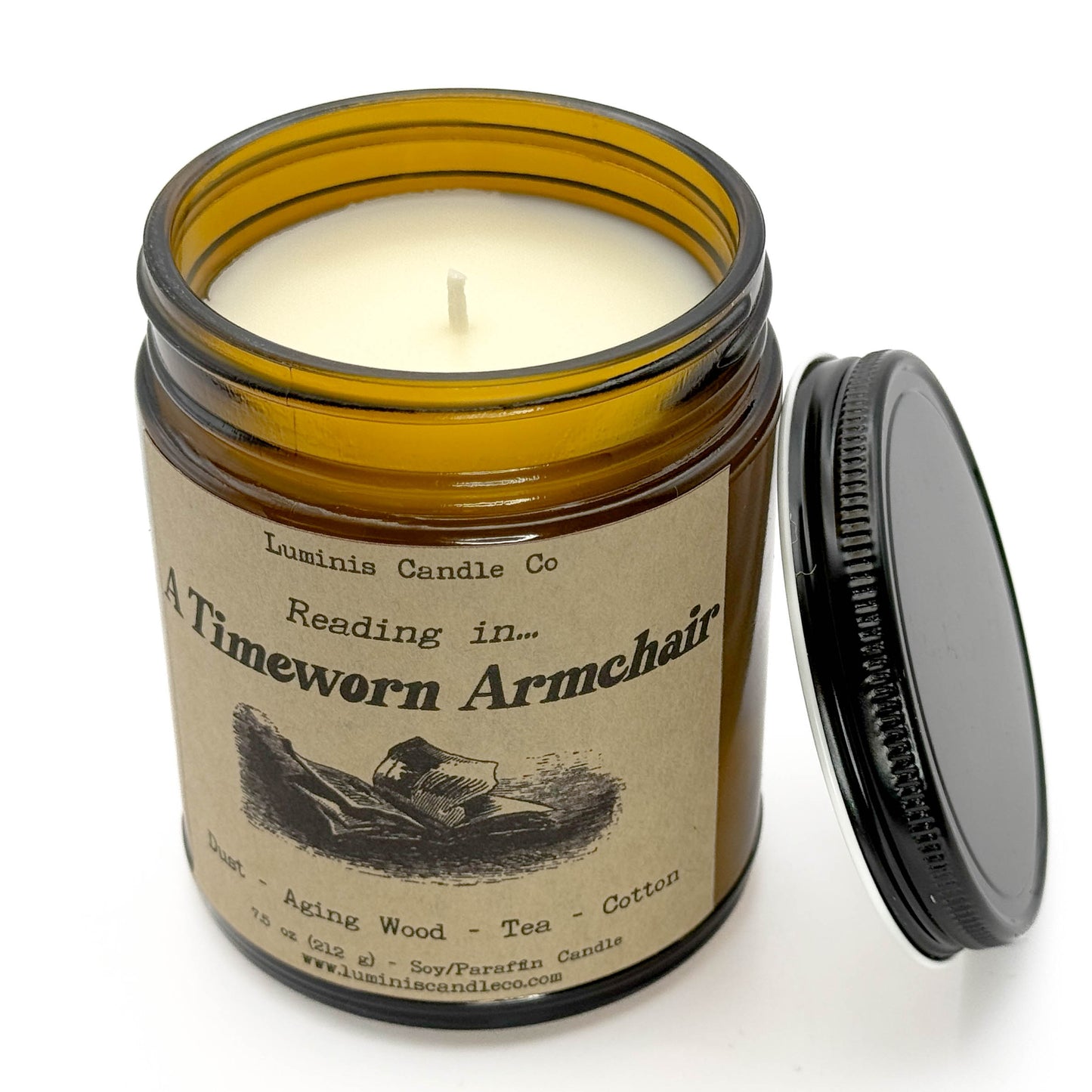 Reading Nooks: A Timeworn Armchair - 7.5 oz Candle