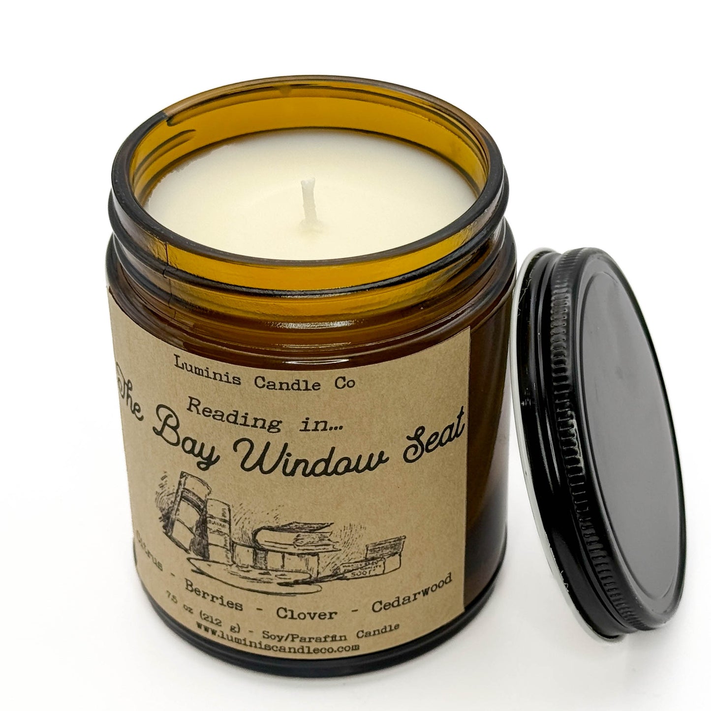 Reading Nooks: The Bay Window Seat - 7.5 oz Candle