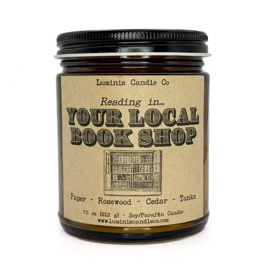 Reading Nooks: Your Local Book Shop - 7.5 oz Candle
