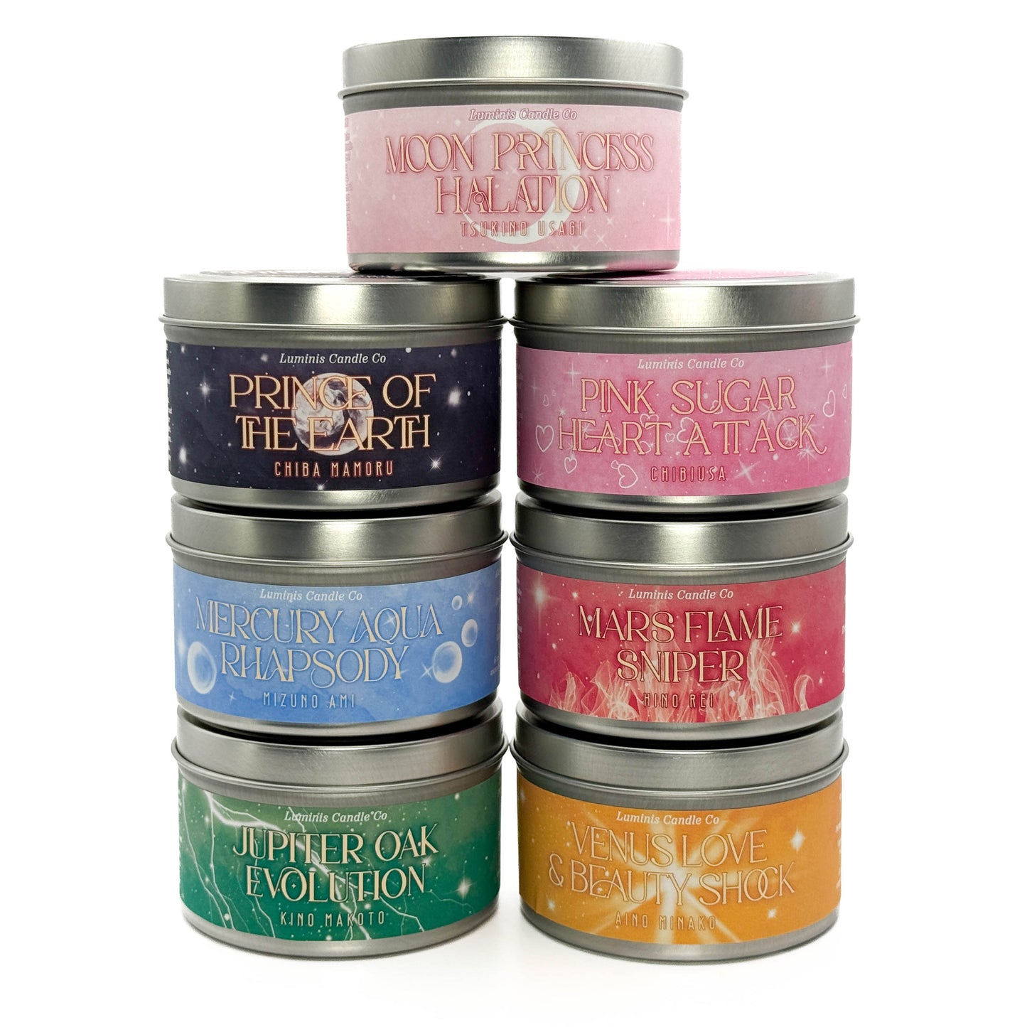 In The Name of The Moon: Sailor Moon Inspired Candles