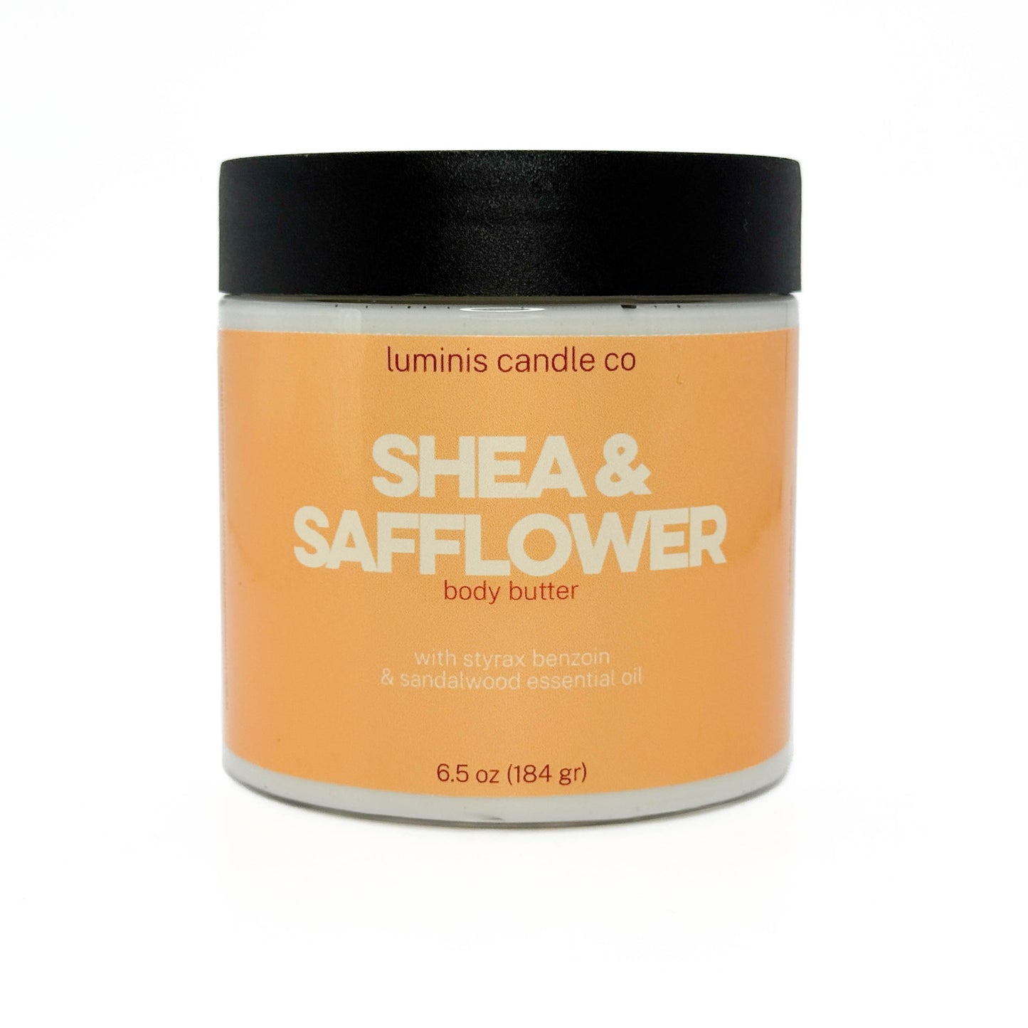 Shea & Safflower Body Butter - 6.5 oz