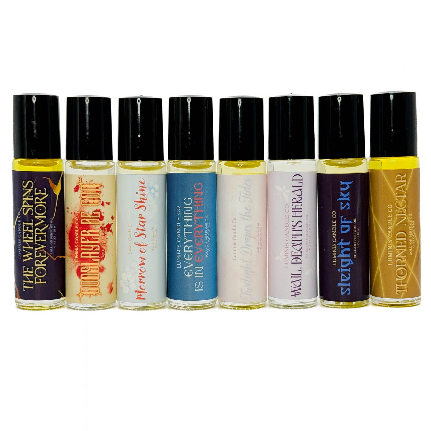 Paean of Era Nova: Honkai Star Rail Inspired Roll-on Perfume Oils