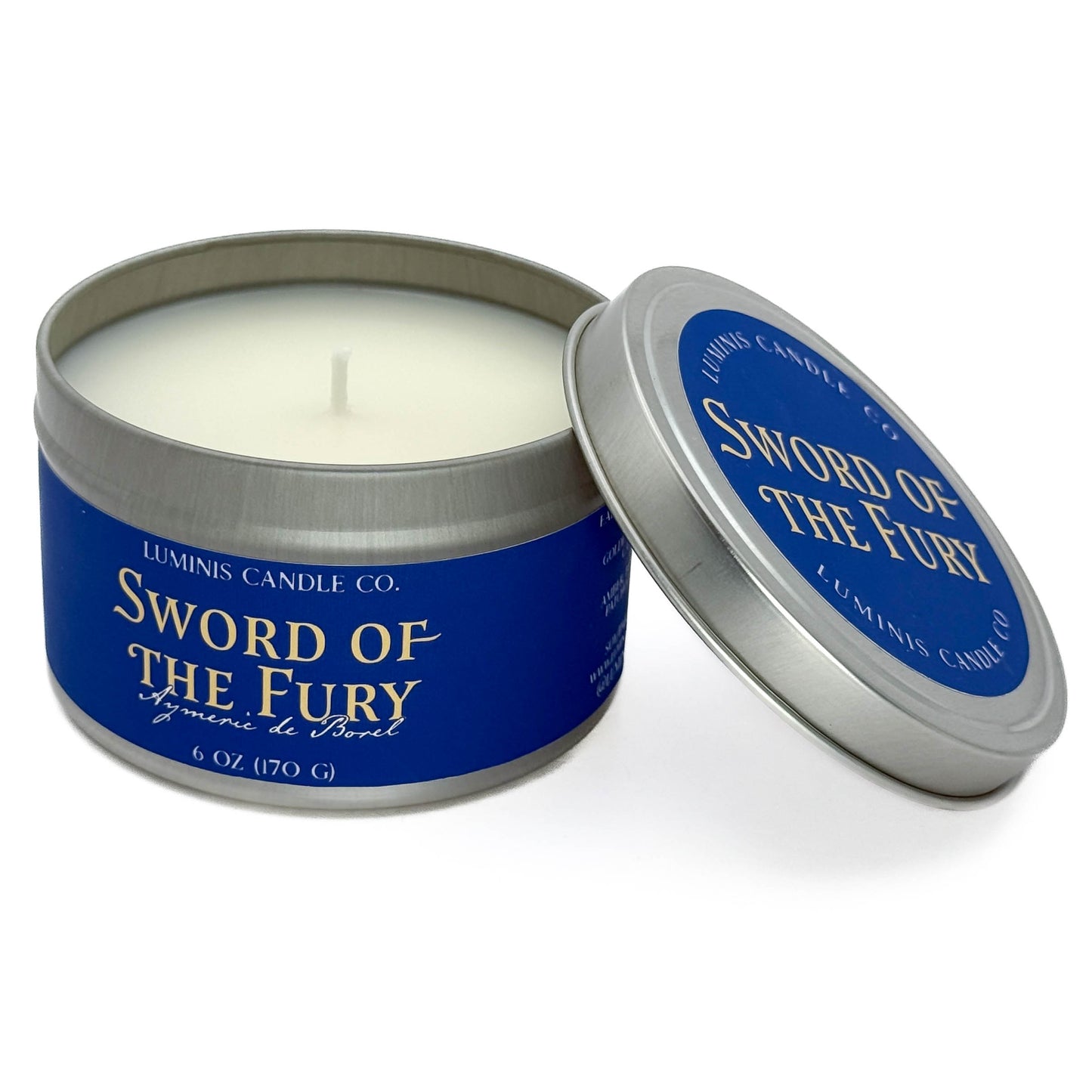 Sword of the Fury: Aymeric de Borel - 6oz Final Fantasy XIV Inspired Candle