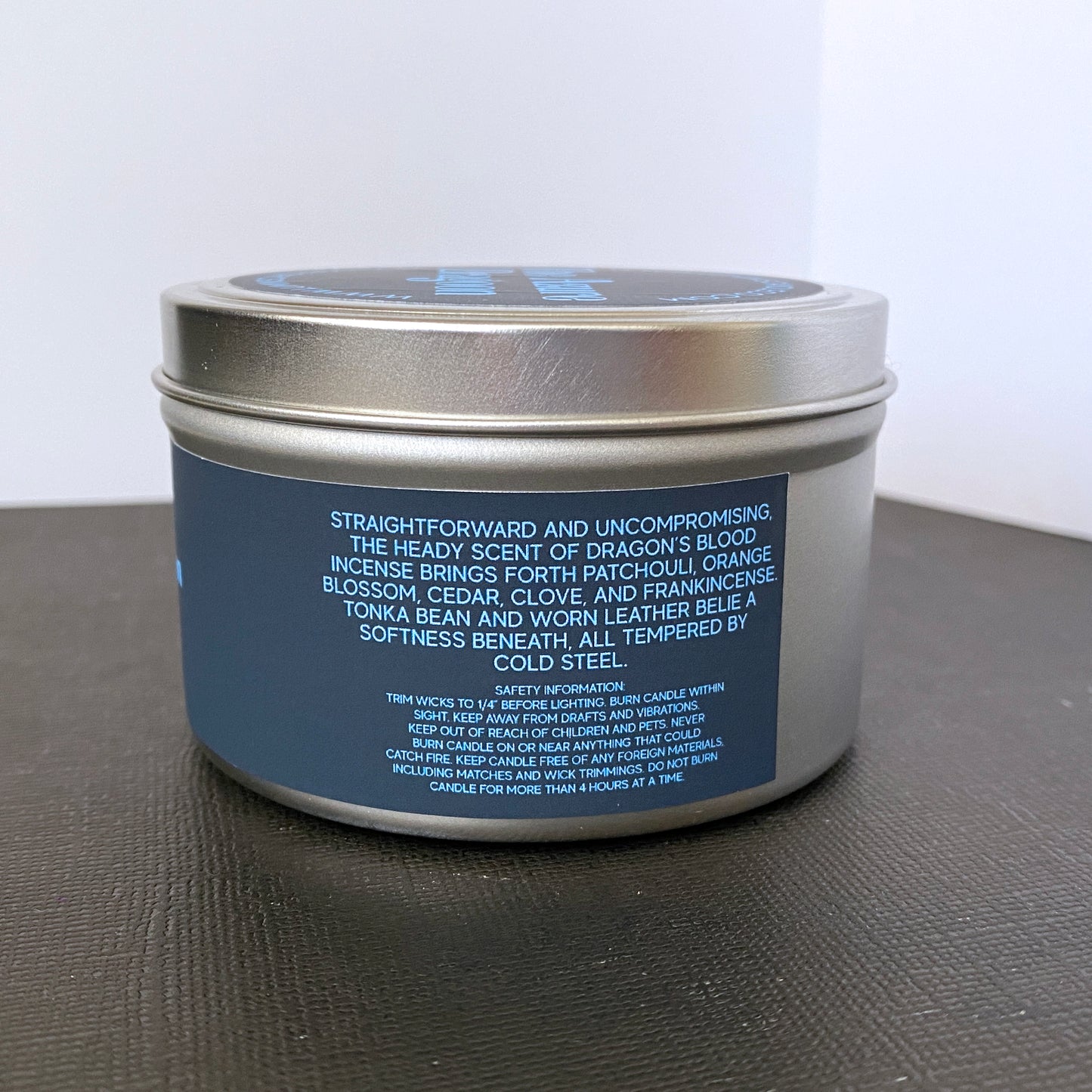 The Azure Dragoon: Estinien Wyrmblood - 6oz Final Fantasy XIV Inspired Candle