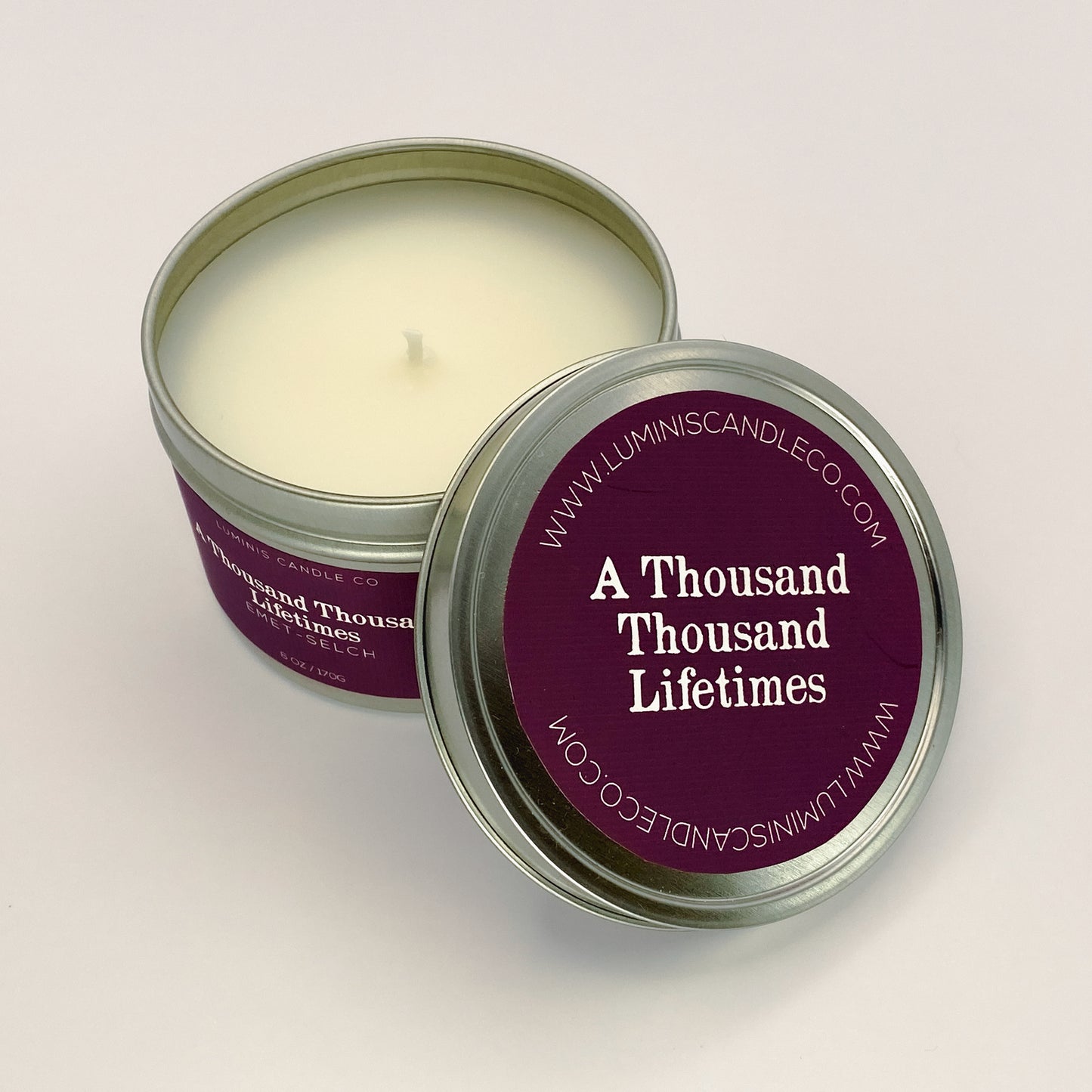 A Thousand Thousand Lifetimes: Emet-Selch - 6oz Final Fantasy XIV Inspired Candle