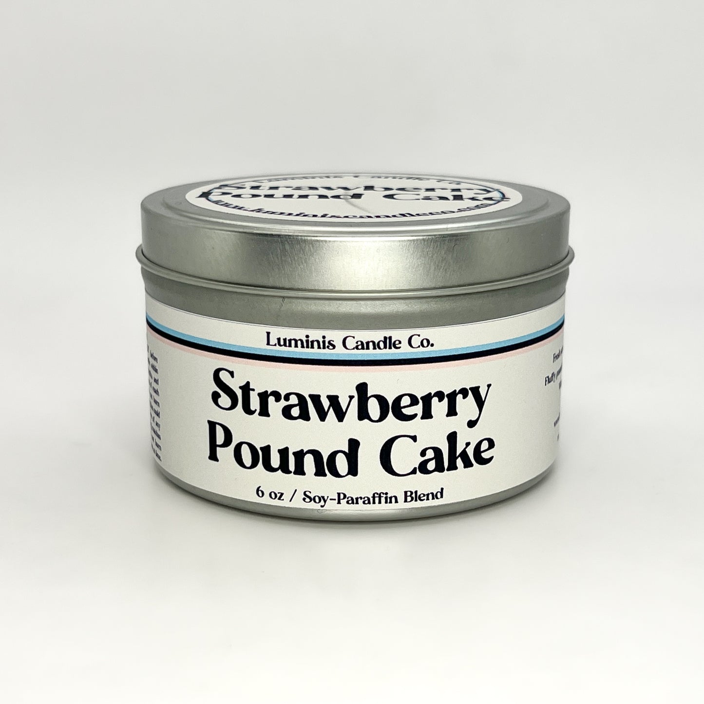 Breakfast Cafe: Strawberry Pound Cake -- 1.5oz and 6 oz Candles