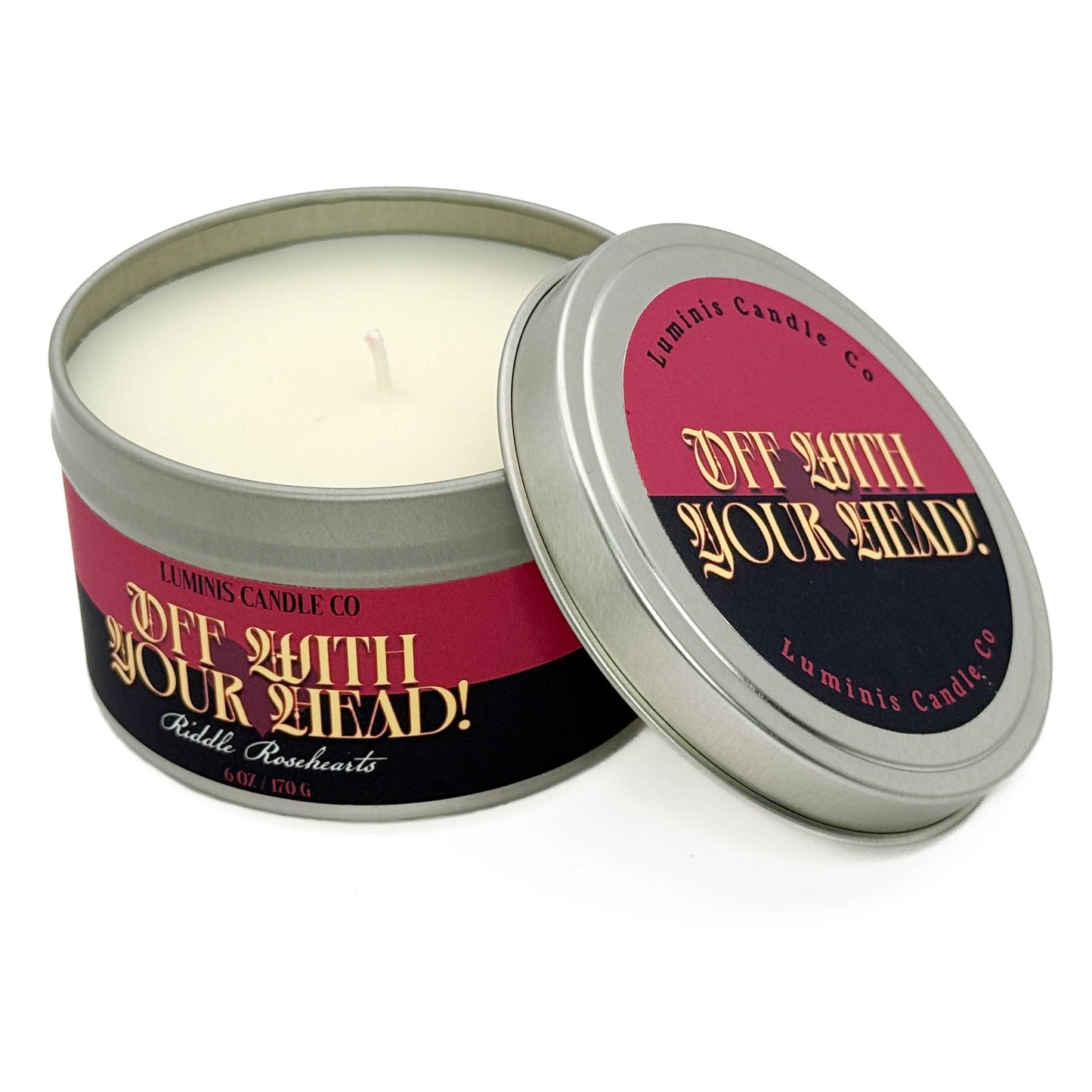 Crimson Tyrant: Heartslabyul - Twisted Wonderland Inspired Candles