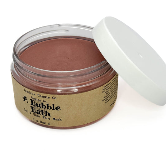 Reading Nooks: A Bubble Bath -- Oat & Shea Face Mask