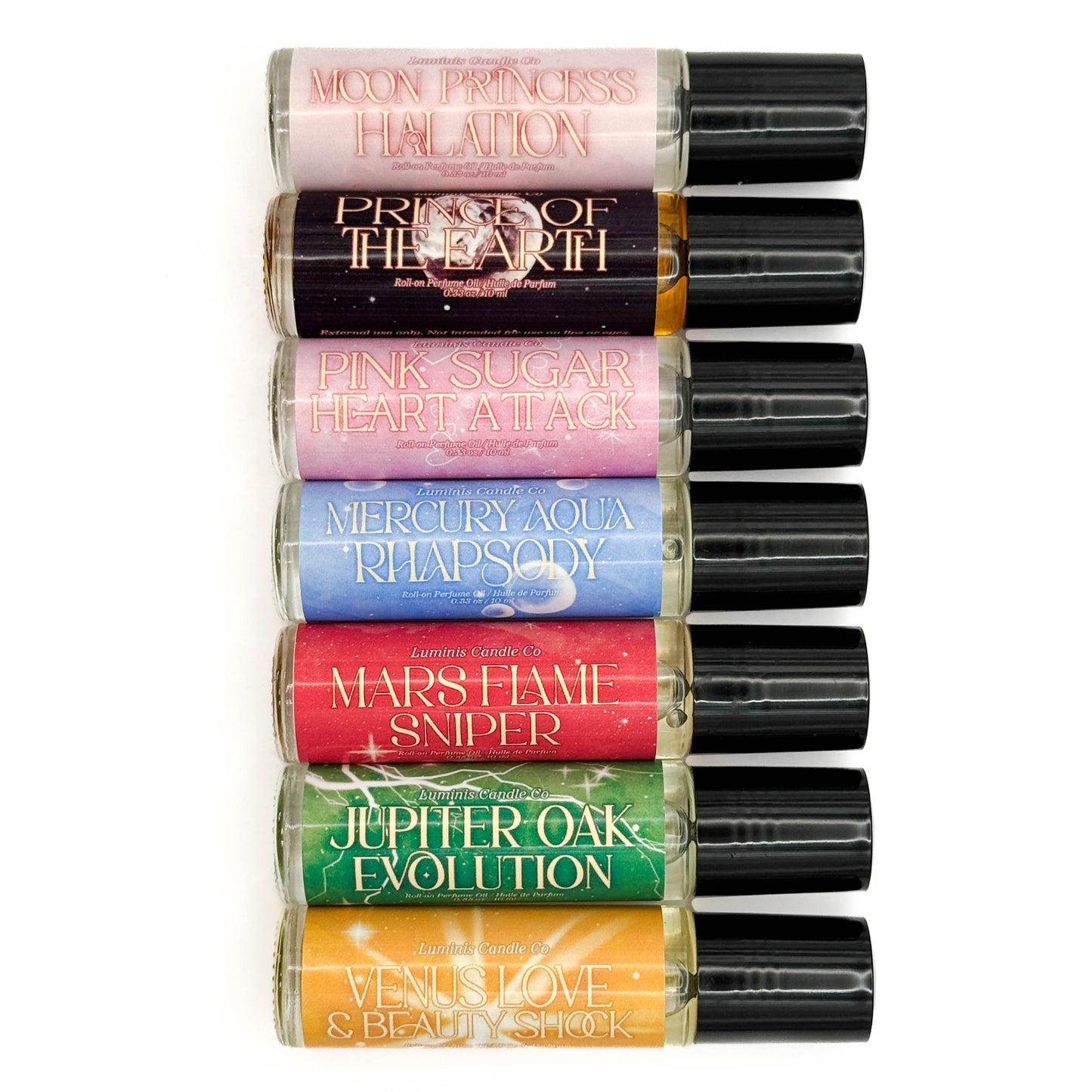 In The Name of The Moon: Sailor Moon Inspired Roll-on Perfume Oils
