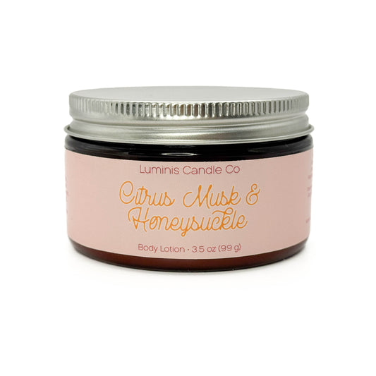 Citrus Musk & Honeysuckle Body Lotion - 3.5 oz