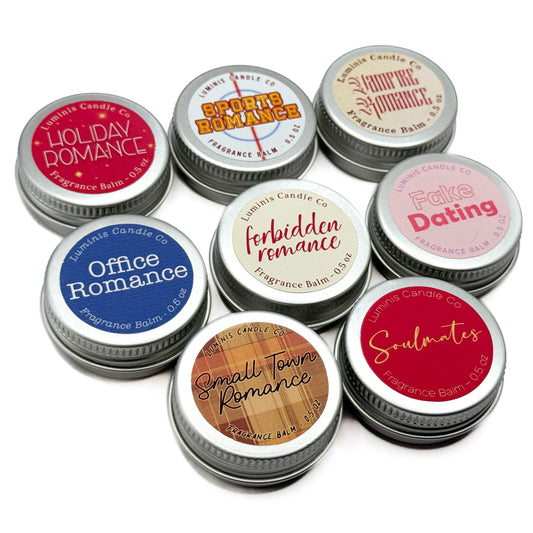 A Love Most Ideal: Romance Novel Trope Fragrance Balms