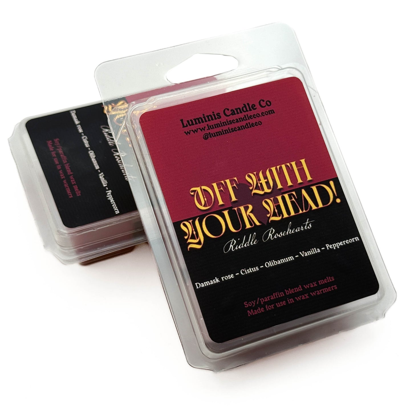 Crimson Tyrant: Heartslabyul - Twisted Wonderland Inspired Wax Melts