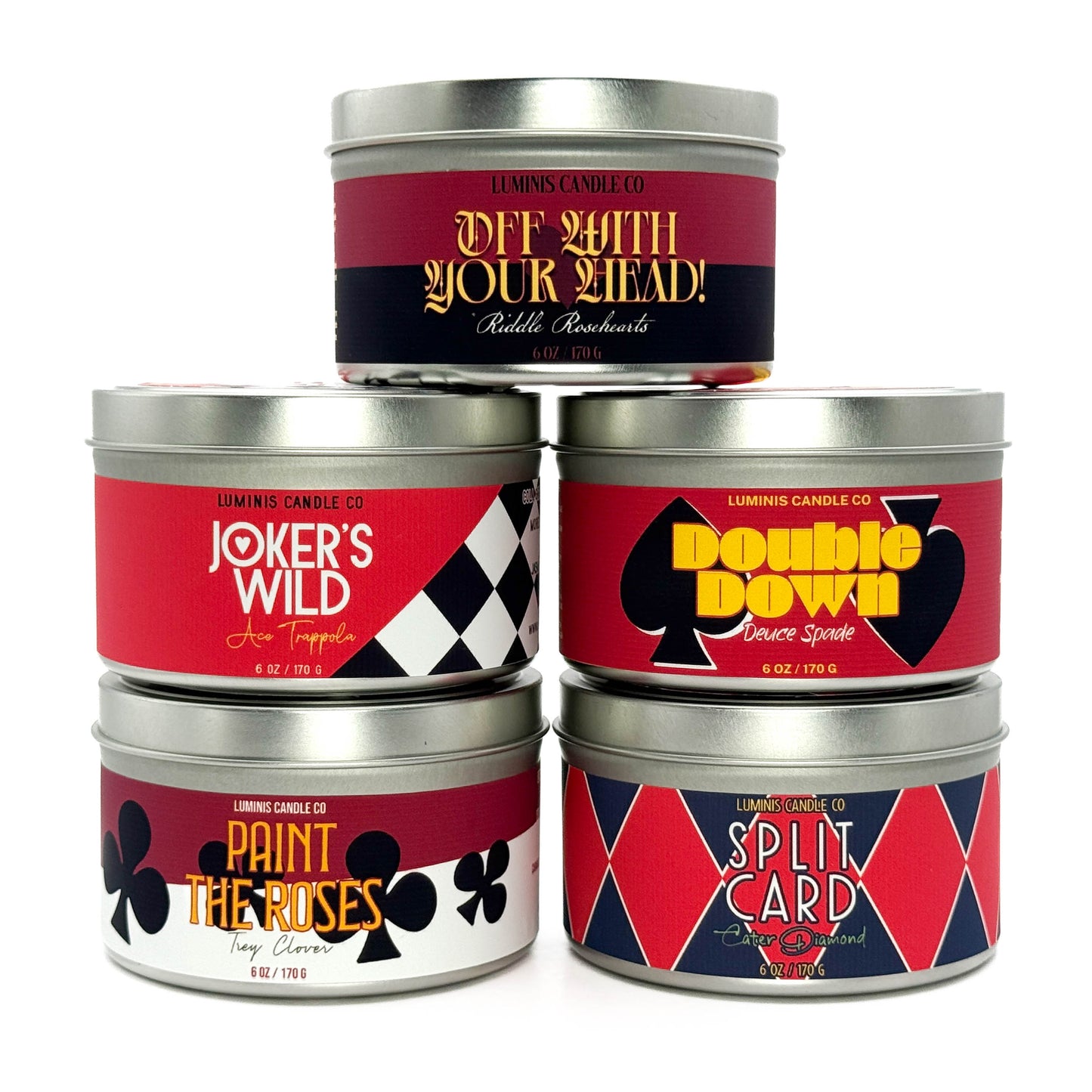 Crimson Tyrant: Heartslabyul - Twisted Wonderland Inspired Candles