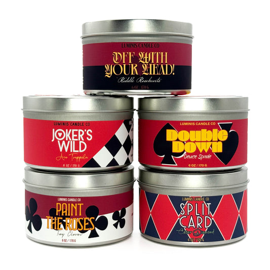 Crimson Tyrant: Heartslabyul - Twisted Wonderland Inspired Candles