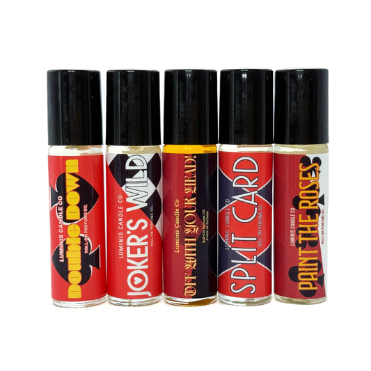 Crimson Tyrant: Heartslabyul - Twisted Wonderland Inspired Roll-on Perfume Oils