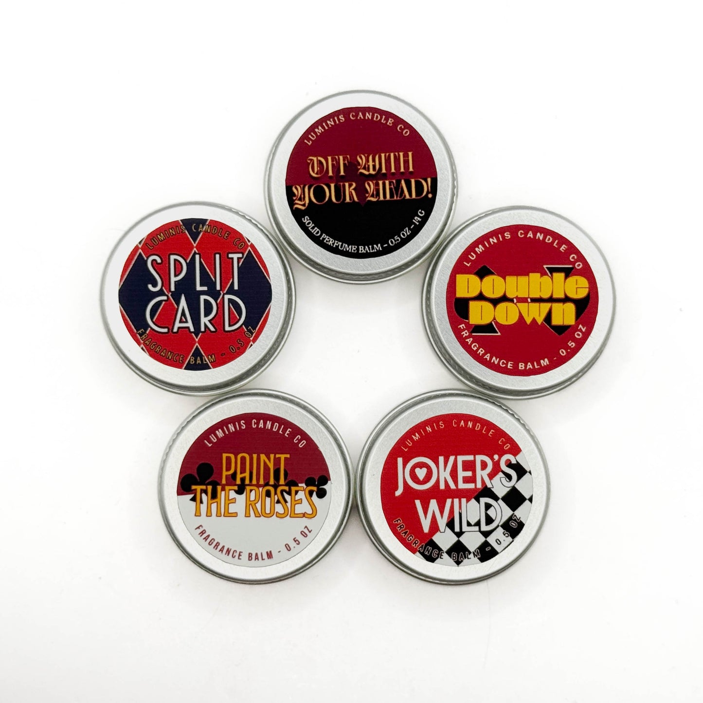 Crimson Tyrant: Heartslabyul - Twisted Wonderland Inspired Fragrance Balms