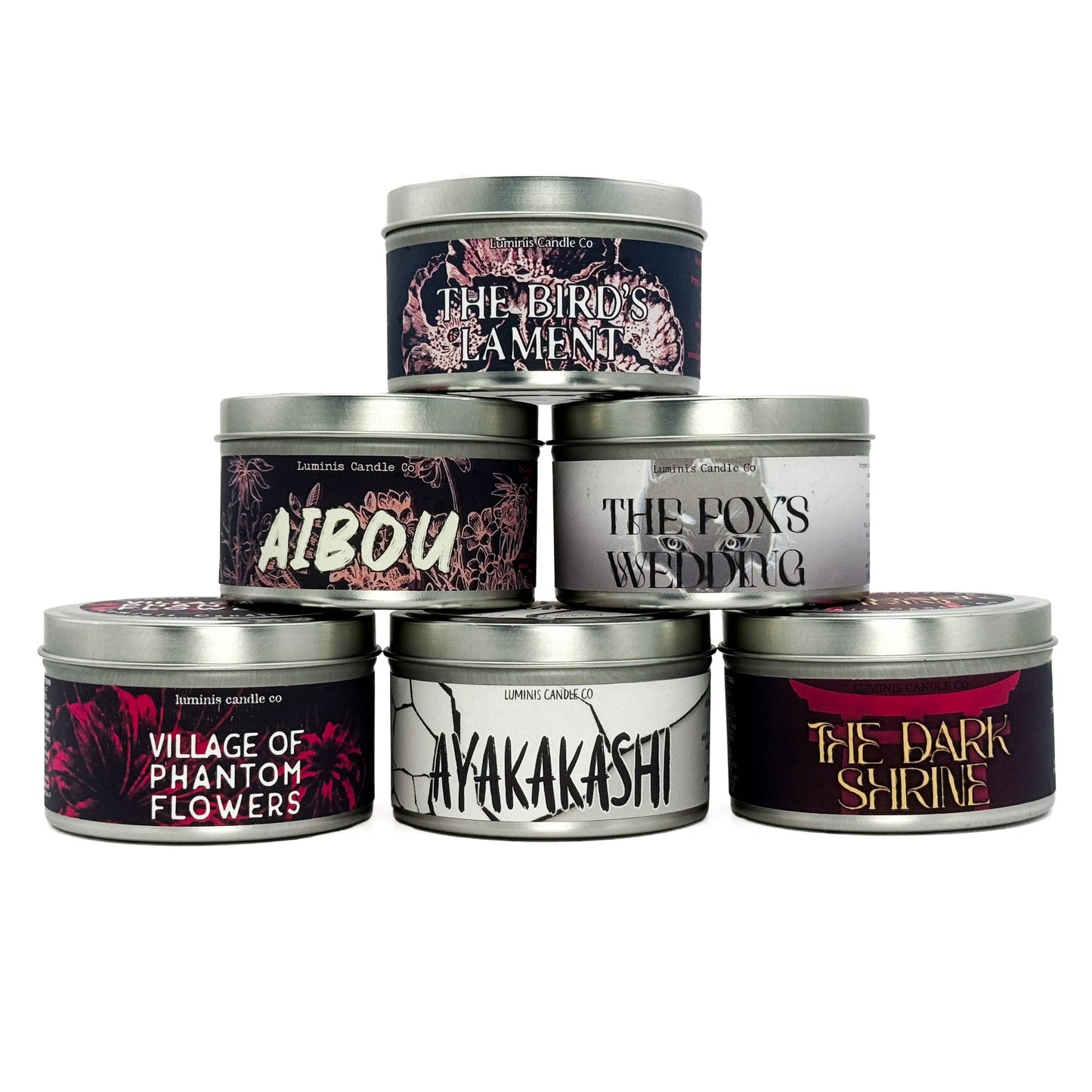 A Night Strained By Phantom Flowers - Silent Hill f Inspired Candles