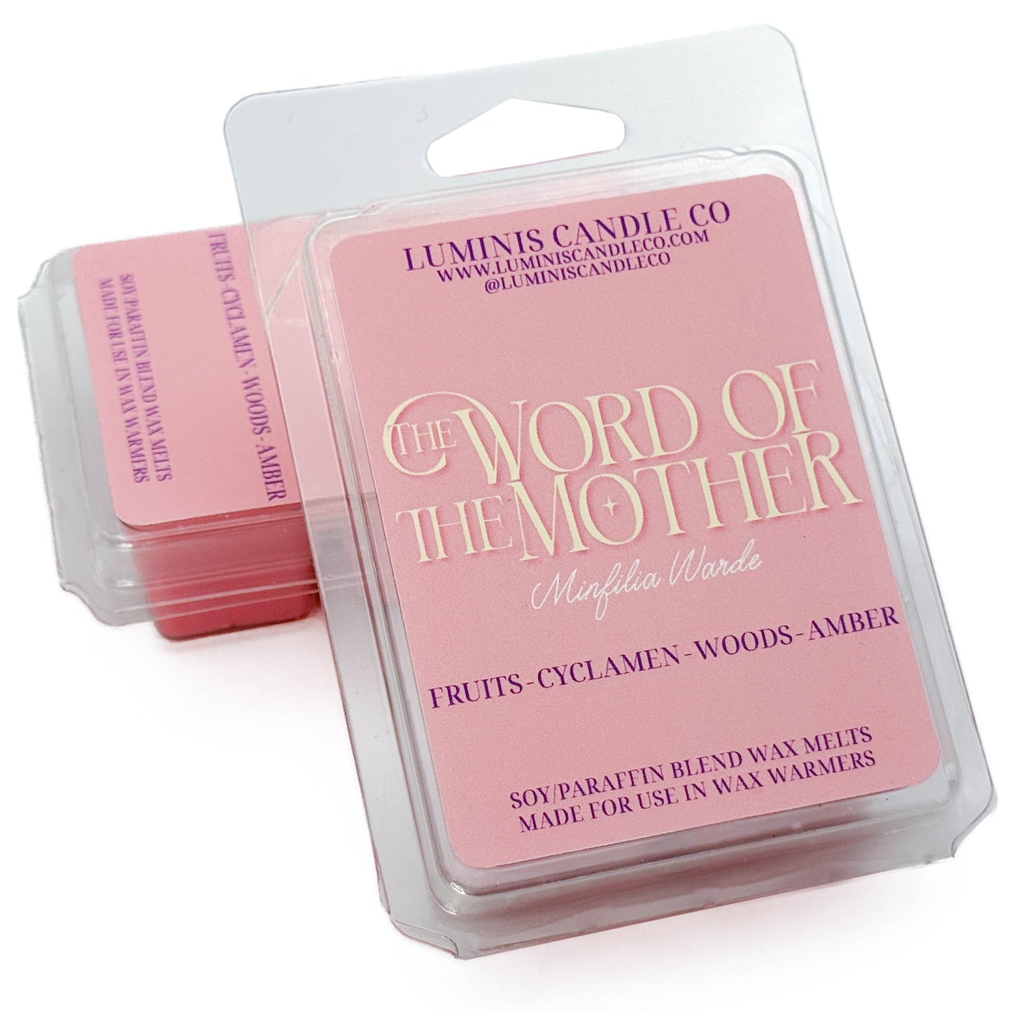 The Word of the Mother: Minfilia Warde - Final Fantasy XIV Inspired Wax Melts