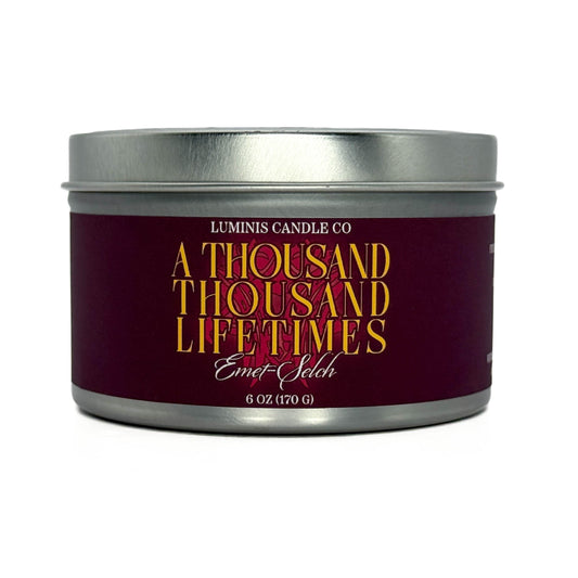 A Thousand Thousand Lifetimes: Emet-Selch - 6oz Final Fantasy XIV Inspired Candle