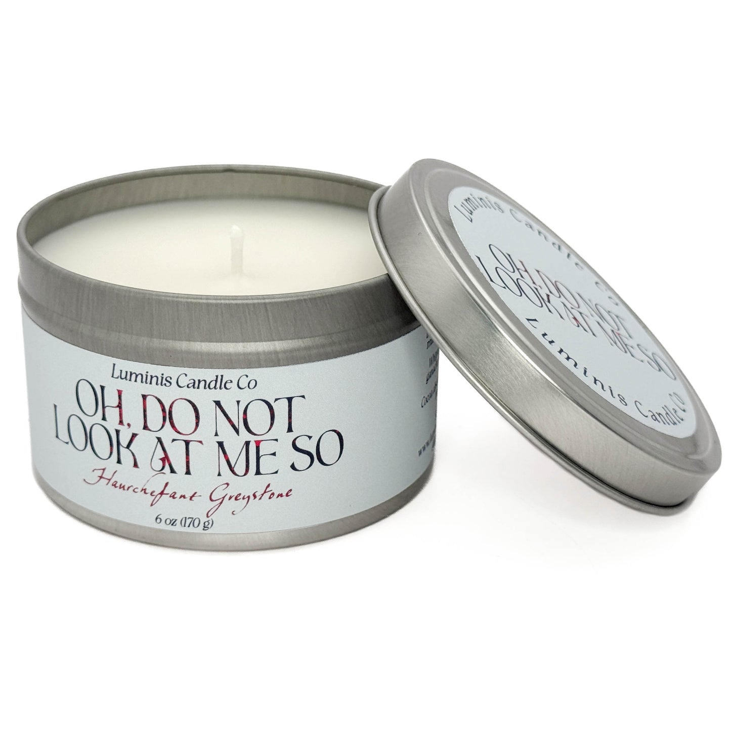 Oh, Do Not Look At Me So: Haurchefant Greystone - Final Fantasy XIV Inspired Candle