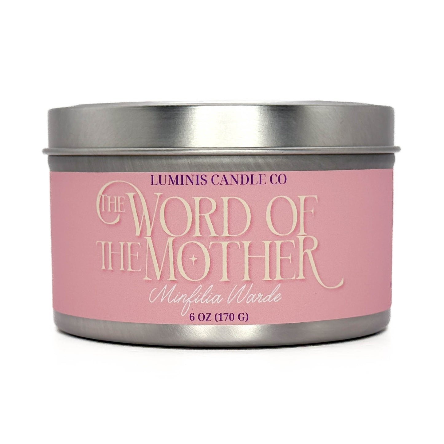 The Word of the Mother: Minfilia Warde - 6oz Final Fantasy XIV Inspired Candle