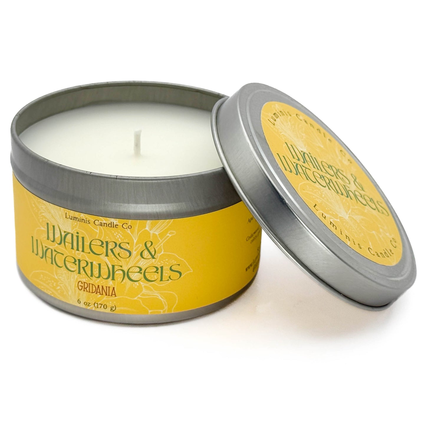 Wailers & Waterwheels: Gridania - Final Fantasy XIV Inspired Candle