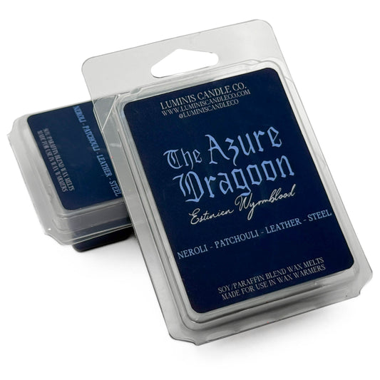 The Azure Dragoon: Estinien Wyrmblood - Final Fantasy XIV Inspired Wax Melts
