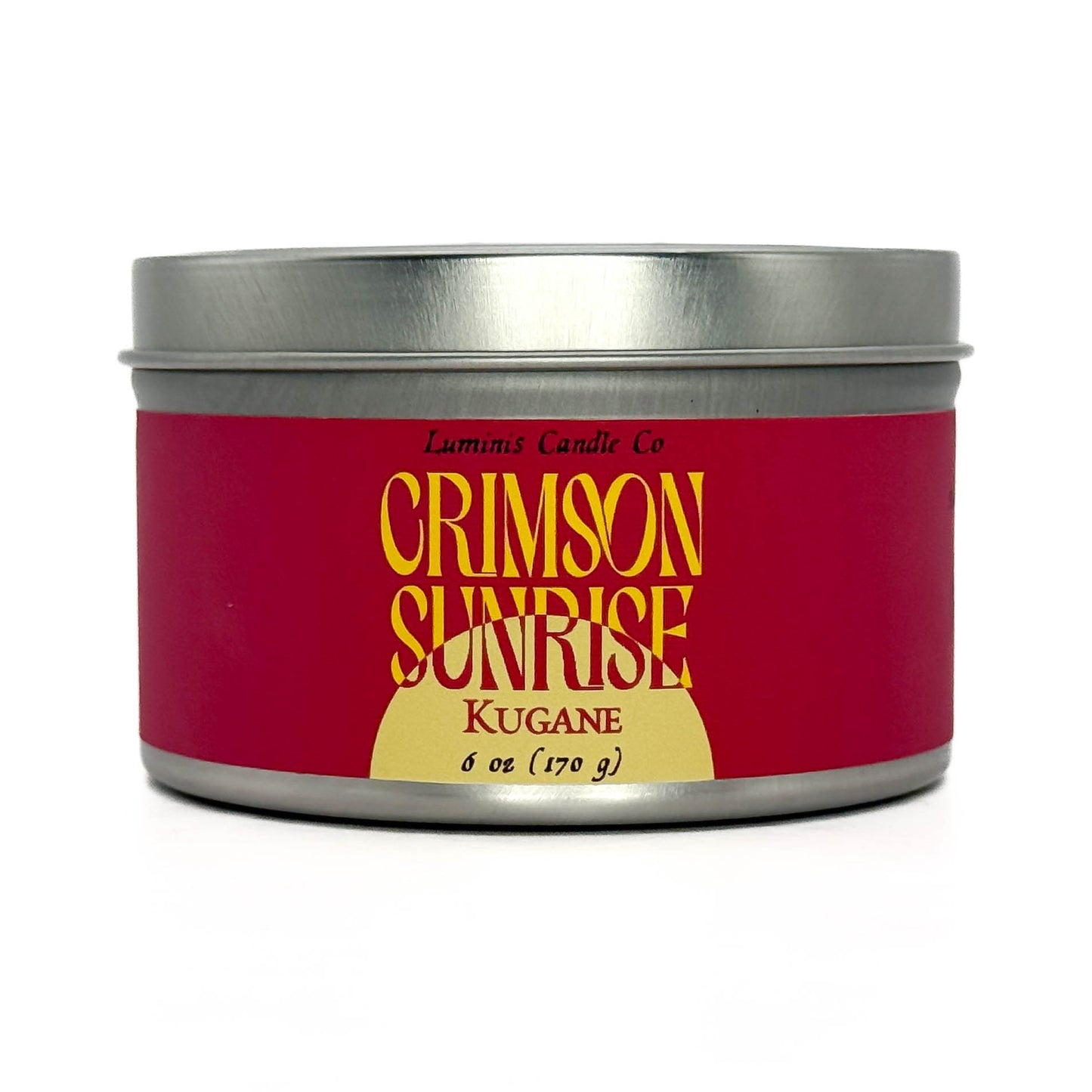 Crimson Sunrise: Kugane - 6oz Final Fantasy XIV Inspired Candle