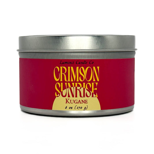 Crimson Sunrise: Kugane - 6oz Final Fantasy XIV Inspired Candle