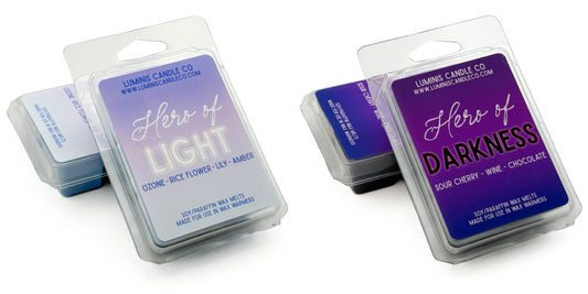 Hero of Darkness/Hero of Light - Final Fantasy XIV Inspired Wax Melts