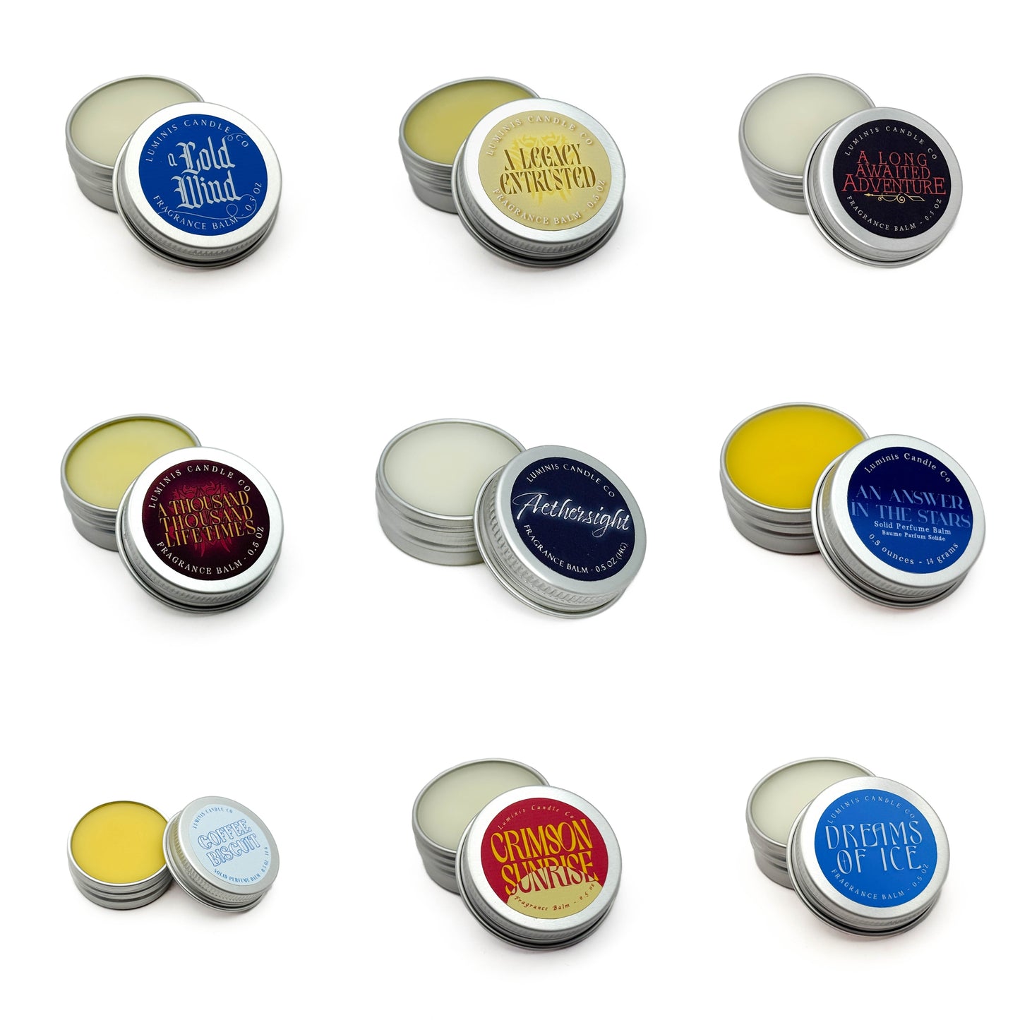 Final Fantasy XIV Solid Perfumes (ARR-Endwalker)