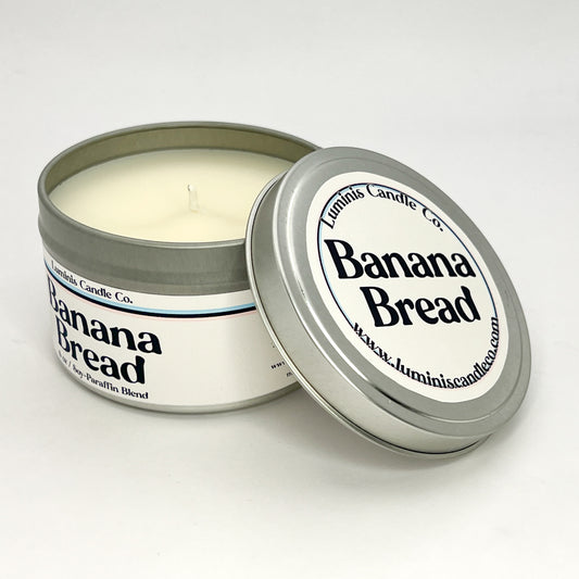 Breakfast Cafe: Banana Bread -- 6 oz Candle